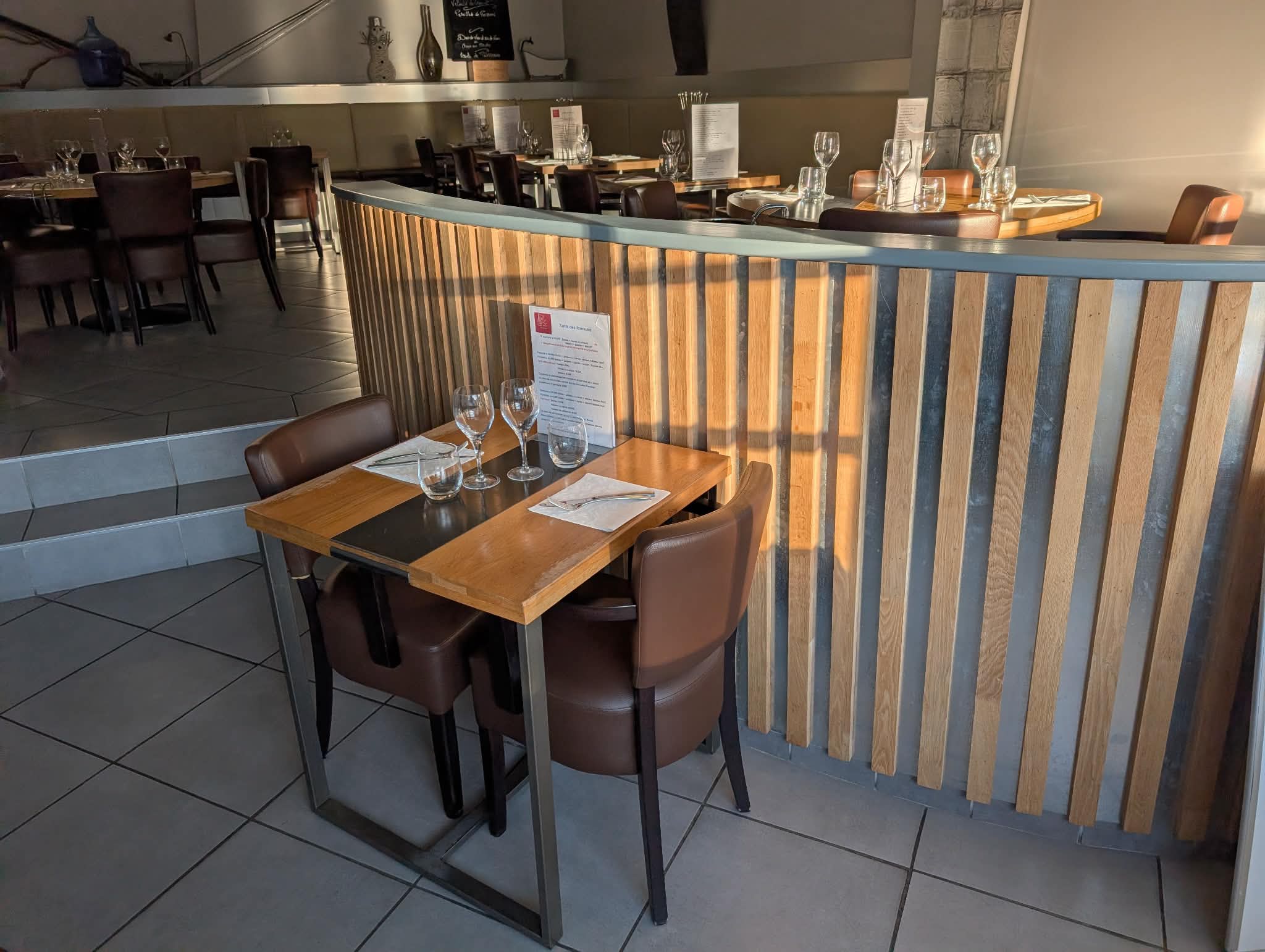 Présentation raffinée